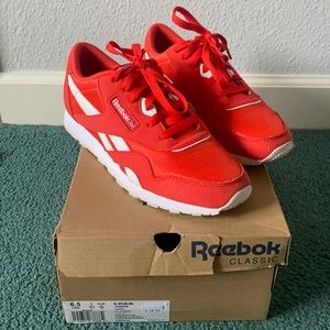 Reddish Orange Classic Reebok